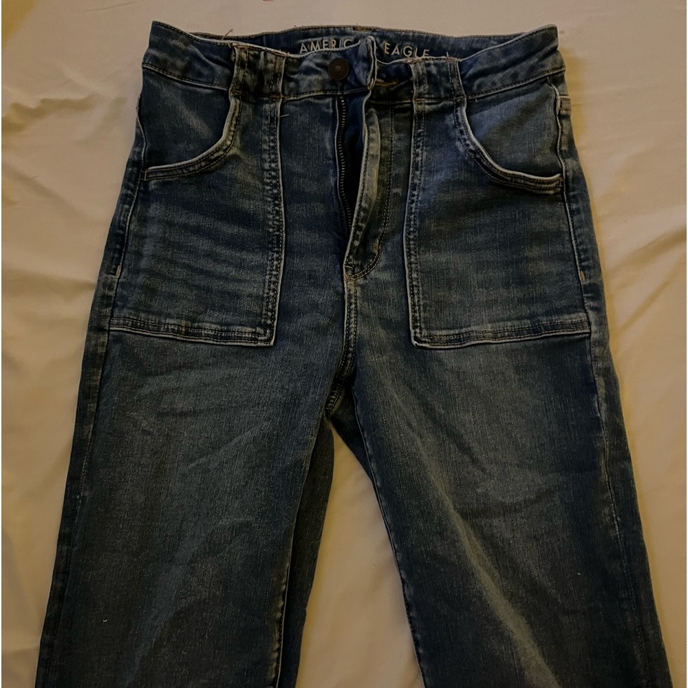 American Eagle High Rise Flare Jeans